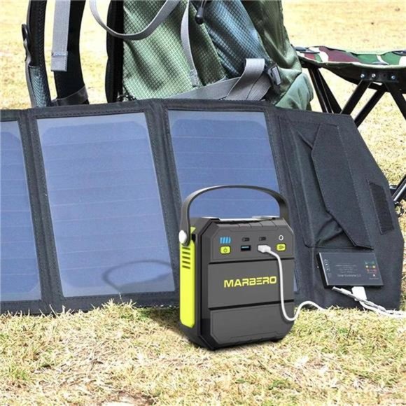 Portable PowerStation 83Wh Small Generator Solar PowerBank 80W(Peak 120W)Camping - Picture 2 of 5